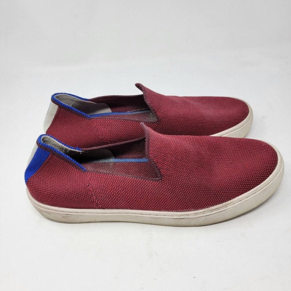 Rothy's Women's Size 6.5 Slip On‎ Sneakers The Original Red Knit